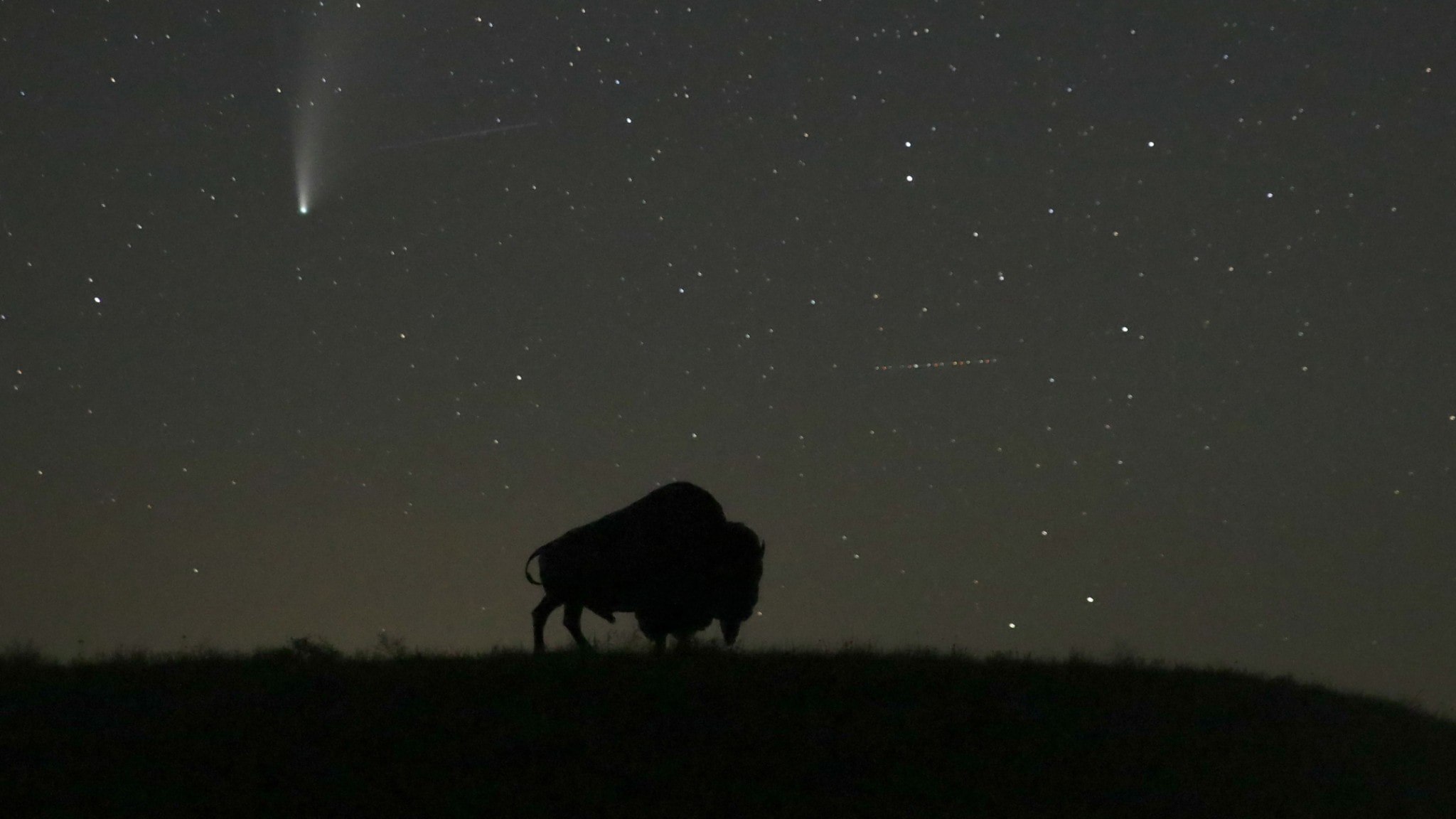 ⚡️ امشب به آسمان نگاه کنید؛ دنباله‌دار نادری به زمین نزدیک می‌شود