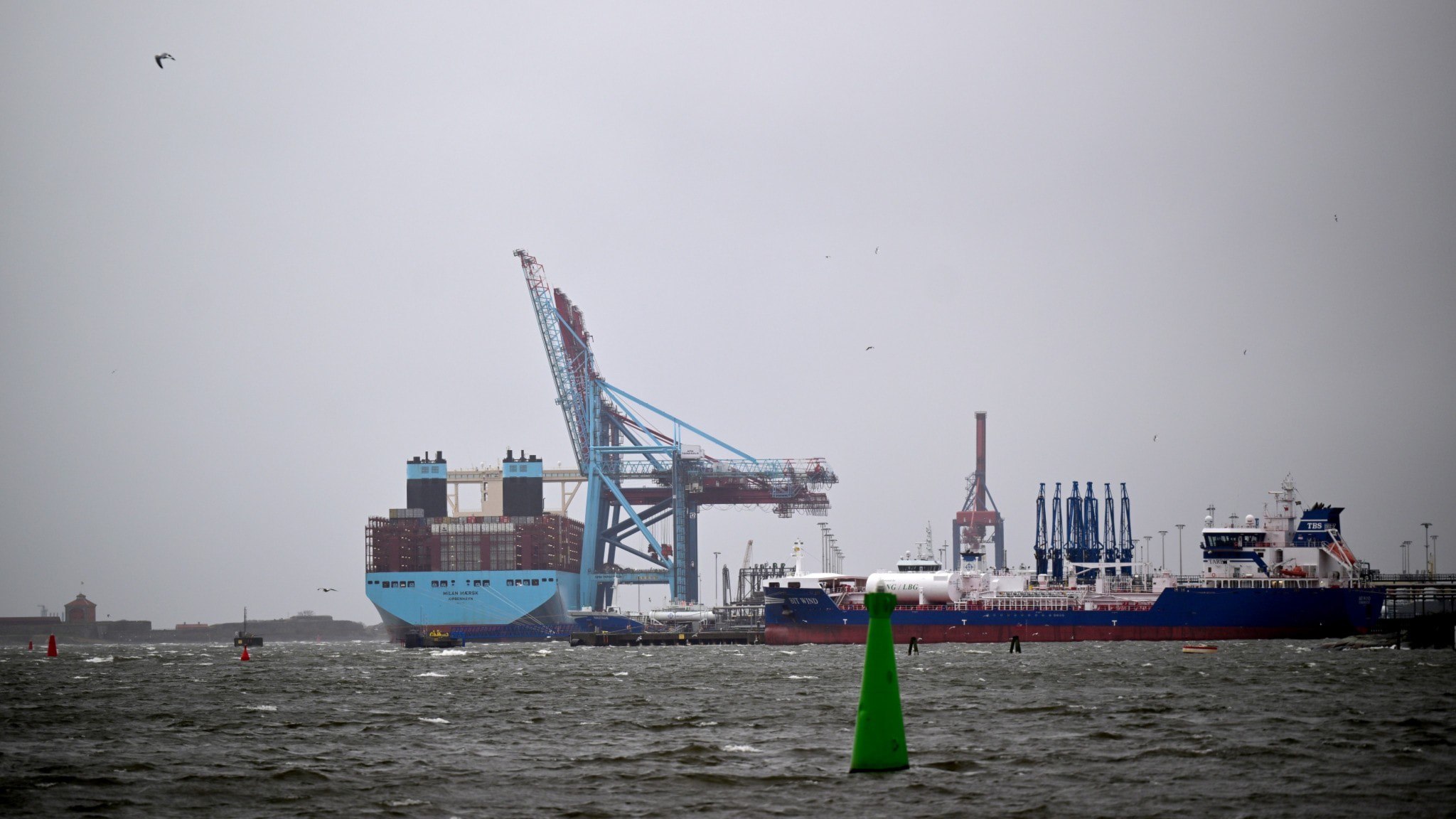 ⚡️ تعداد بیشتری از کشتیهای غیرقابل دریانوردی در سوئد متوقف میشوند