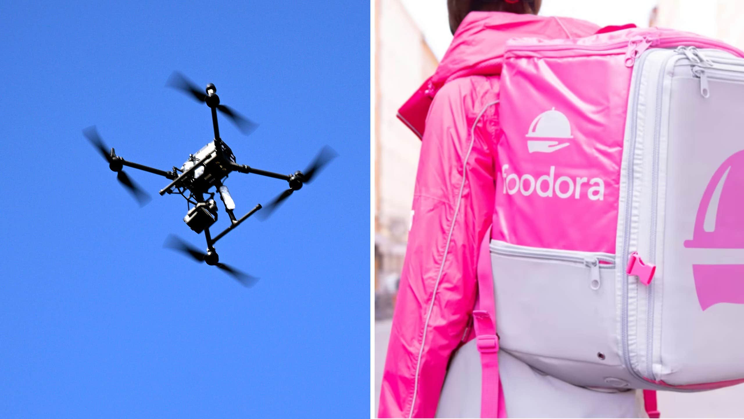 ⚡️ فودورا شروع به تحویل غذا با پهپاد کرده است