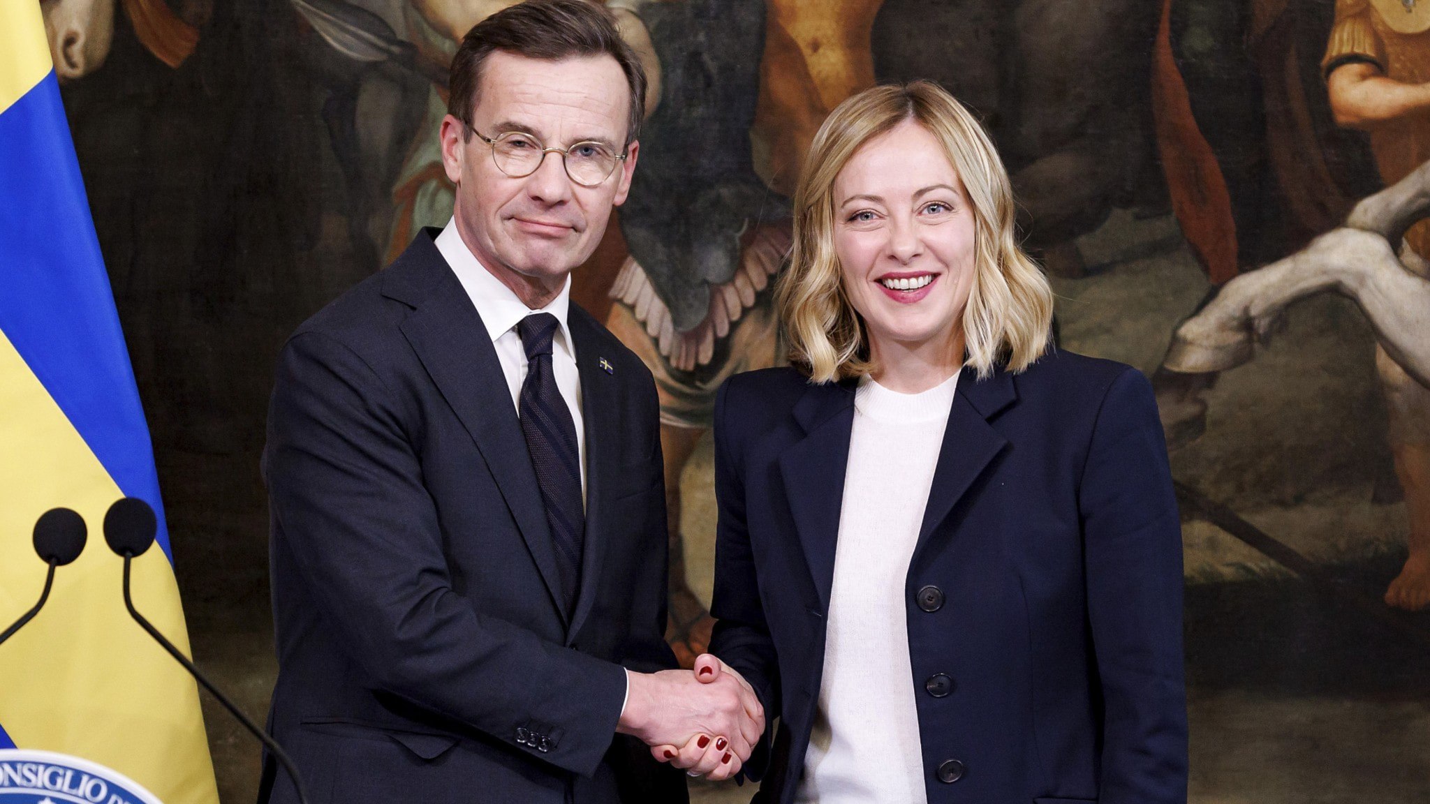 ⚡️ کریسترشون: سوئد آماده مشارکت در همکاری مهاجرت ایتالیایی است