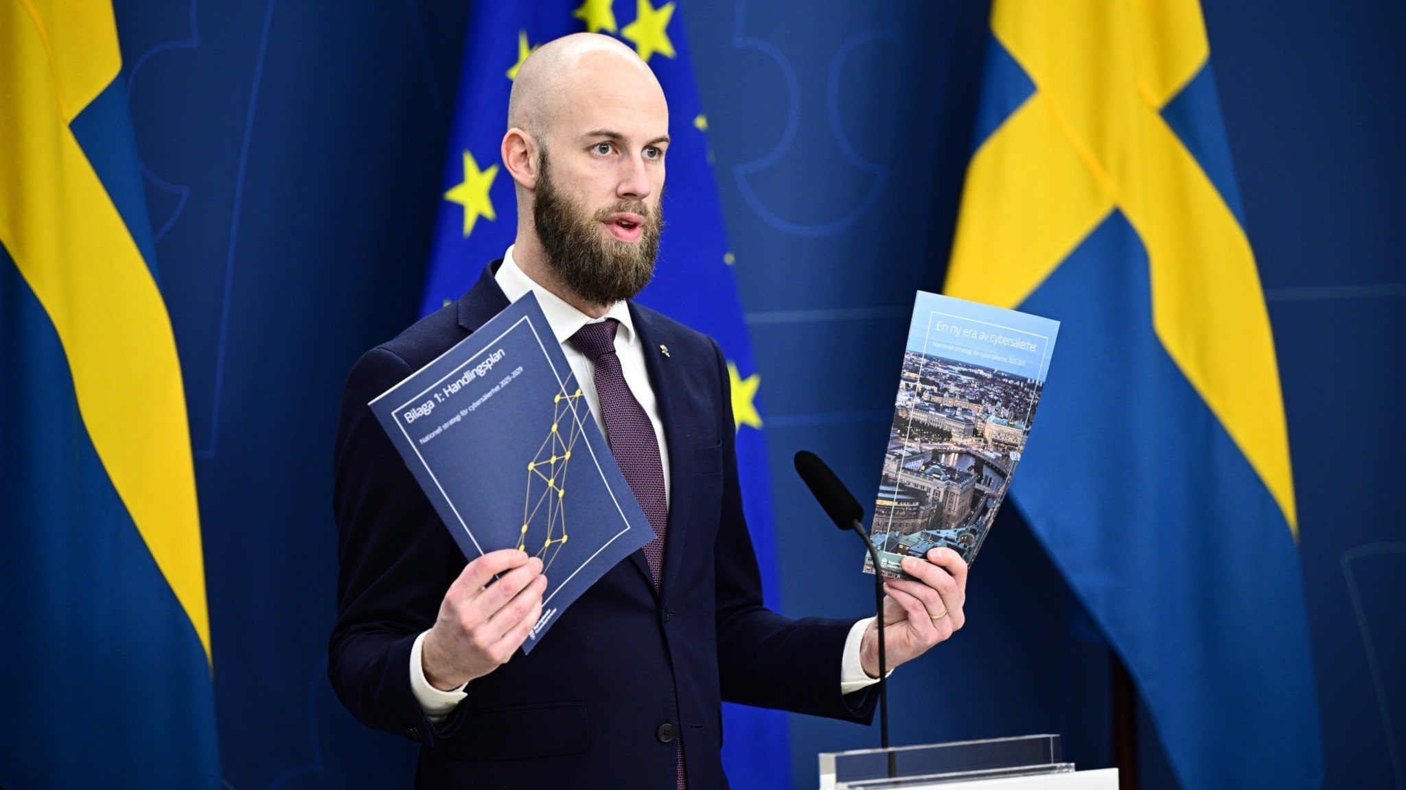 ⚡️ استراتژی جدید برای امنیت سایبری در سوئد