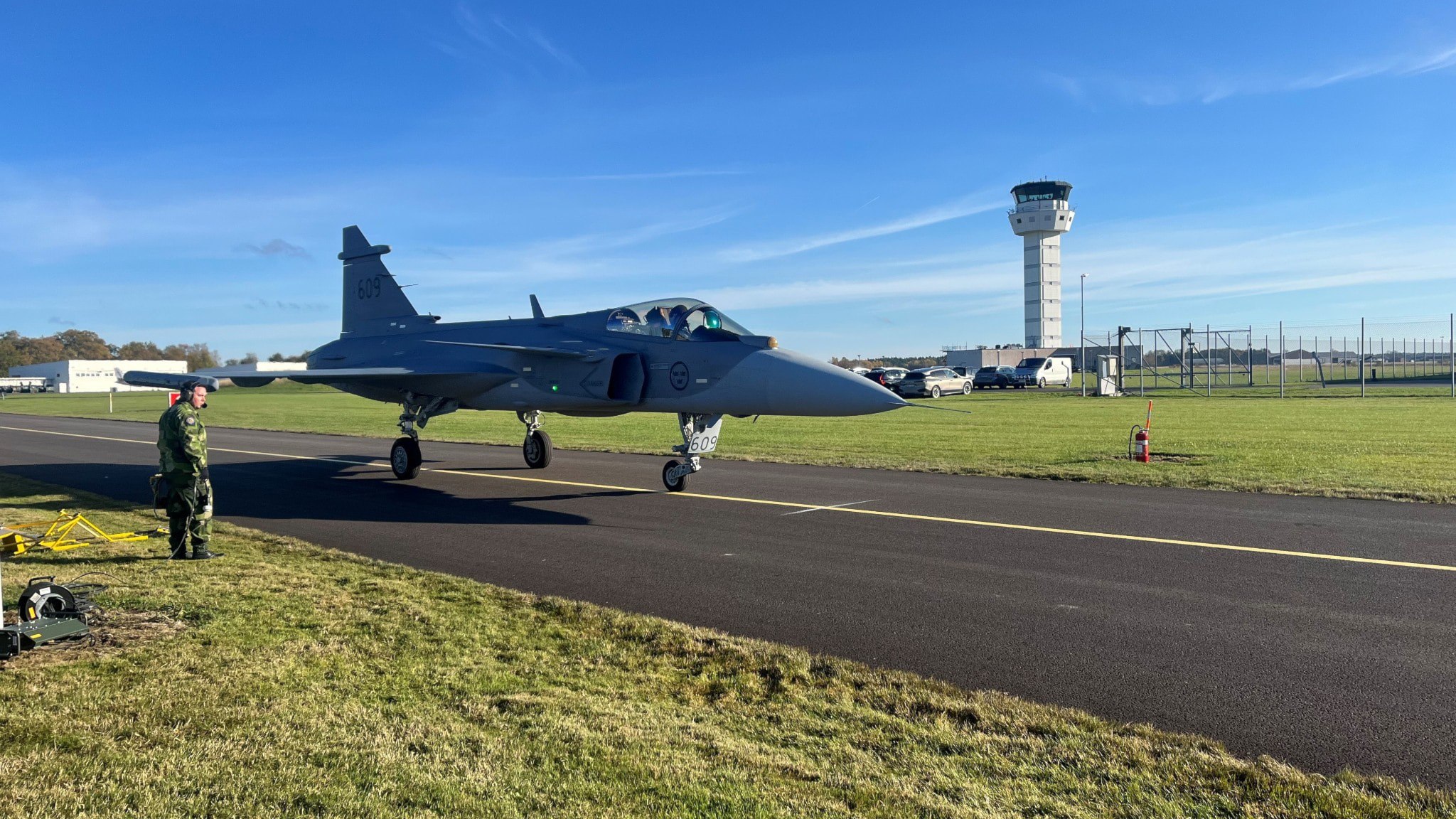 ⚡️ از این پس از JAS 39 Gripen E برای کنترل حریم هوایی سوئد استفاده خواهد شد.